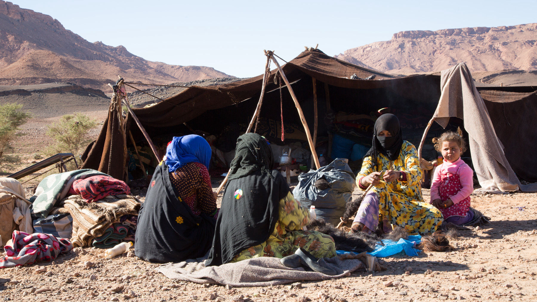 Berber Tents in Morocco